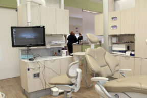 Jefferson Healthcare Dental Clinic interior view, designed by seattle architect