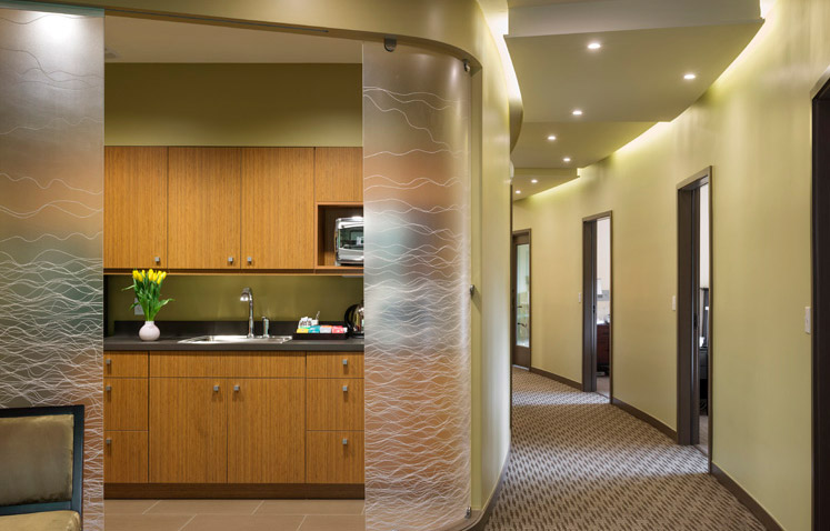 Creekside Sleep Center, Interior. Sustainable architecture by Seattle commercial architects.