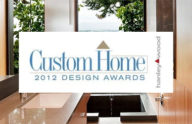 Custom Home 2012 Design Awards logo